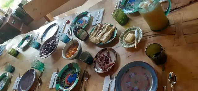 Breakfasts are huge and delicious